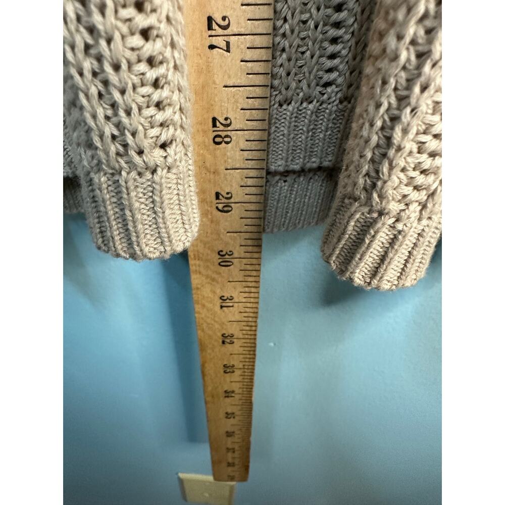 Cupshe crochet mini cover-up dress featuring a v-neckline and ribbed waist xs/s - Picture 5 of 5